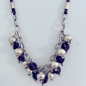 Topaz and Sterling Necklace